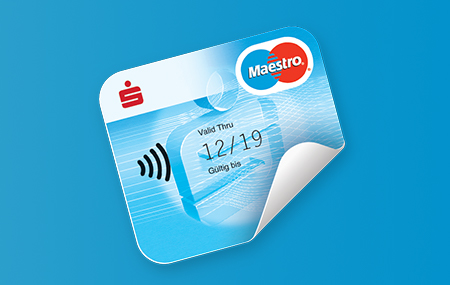 Bankkarte Sticker » Debitkarte als Aufkleber